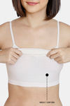 Zivame Girls Knit Cotton Camisole - Snow White — thumbnail 5